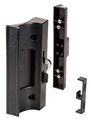 Crl Black Sliding Glass Door Handle Surface Mount With Hook Latch C1216 By Cr Laurence 