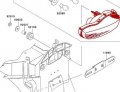 Motocycle Led Integrated Rear Running Tail Stop Brake Light Super Bright Fit For Kawasaki 2000-05 Zx-12r Zx12r Zx1200 Zx 12 R