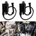 Set Of 2 Ignition Coils Fits Kawasaki Ex500 Ninja 500 500r 1987-2009