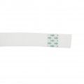 Adhesive Tape White Heat Resistant Glass Fiber Cloth Single Sided Sealings For Inter Layer Insulation Packaging 15mm X Duct