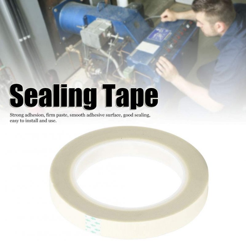 Adhesive Tape White Heat Resistant Glass Fiber Cloth Single Sided Sealings For Inter Layer Insulation Packaging 15mm X Duct