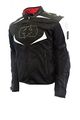 Oxford Melbourne Us Mesh Mens Textile Motorcycle Jacket Black White 5x-large Size 52 