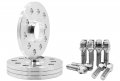 4 Pc 5x130 Mm Hub Centric Wheel Spacers 10 Thick 71 5 H B Chrome Conical Bolts For Porsche Various Models Aftermarket Wheels 