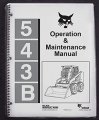 Bobcat 543-b Operator S Owners Manual