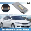 X Autohaux Left Driver Side Sun Visor With Light Mirror For Honda Accord 2008-2011 83280-ta0-a91zb Gray