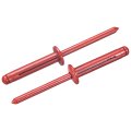 50pcs 3 16 X1 Aluminum Round Head Tri Grip Rivets Assortment Bulb Style For Diy Sheet Metal Automotive Repairs Furniture Marine 