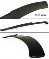 Jdm Sport Rear Window Roof Spoiler Visor Compatible With 2016-2021 10th Gen Honda Civic Lx Ex Touring 4 Door Sedan