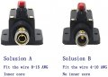 12v 24v Dc 15a Car Audio Inline Circuit Breaker Reset Fuse Holder For Stereo Switch System Protection Marine Boat And Bike Use