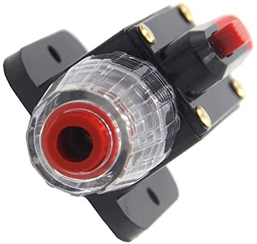 12v 24v Dc 15a Car Audio Inline Circuit Breaker Reset Fuse Holder For Stereo Switch System Protection Marine Boat And Bike Use