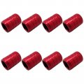 8 Pcs Aluminum Car Wheel Caps Valve Stem Cap Tyre Tire Covers For Bicycle Automobiles Motorcycles Auto Accessories Tool Red