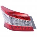 Tbvechi Rear Driver Side Tail Light Assembly For 2013 2014 2015nissan Sentra Left Clear Lens Lights Brake Lamps L 