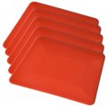 Ehdis 5pcs Tint Squeegee 4-inch Pp Card Window Soft Car Film Tools For Auto Wrap Both Flat And Curved Glass Surfaces 