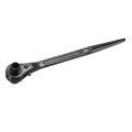 10 X 12mm 12-point Scaffold Podger Ratchet Spanner Ratcheting Socket Wrench Tool Black 
