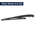 X Autohaux 12inch Rear Windshield Wiper Blade Arm Set For Vauxhall Astra 2010 2011 2012 2013 2014 2015