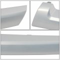 Su1212101 Front Grill Trim Moulding Compatible With Subaru Impreza 2012-2014 Driver Left Side Gloss Silver