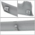 Su1212101 Front Grill Trim Moulding Compatible With Subaru Impreza 2012-2014 Driver Left Side Gloss Silver