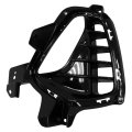 Fog Light Bezel For Hyundai Elantra Gt 2018 2019 2020 Front Driver Side Bright Black Pp Plastic Replacing Hy1038153 
