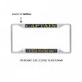 Us Navy Captain Officer Grades License Plate Frame For Front Or Back Of Car Officially Licensed United States