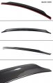 Cat Style Carbon Fiber Highkick Trunk Lid Spoiler Wing Compatible For 2009-2016 Audi S5 Rs5