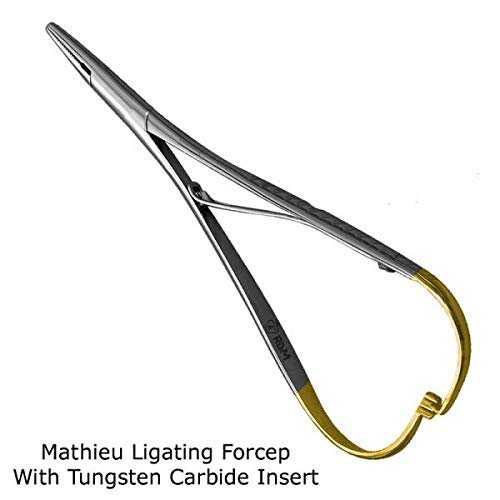 Mathieu Forcep With German Tungsten Carbide Insert Dental Orthodontic