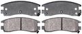 Sgd714m Service Grade Semi-metallic Disc Brake Pad Set For Rear Car Brakes 
