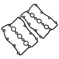 Vc812g Valve Cover Gasket Set For 2002-2006 Audi A4 Quattro A6 3 0l V6 Dohc 30v 2976cc Engine 