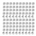 M6 Helicoil Kit 6mm 304 Stainless Steel 100 Pcs Screw Wire Sleeve Thread Repair Insert Assortment M6x1 0x1 5d