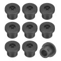 12 Pcs Cable Cord Grommet 3 8 Inch 10mm Desk Flexible Rubber Grommets Wire Hole Cover Pass Through For Office Computer 