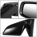 Gm1320423 Factory Style Driver Left Side Mirror Manual Folding Power Adjust Heated Glass Compatible With Buick Lacrosse 10-13