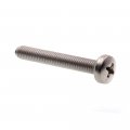 Prime-line Machine Screws Metric Pan Head Phillips Drive M5-0 8 X 35mm Grade A2-70 Stainless Steel 10 Pack 