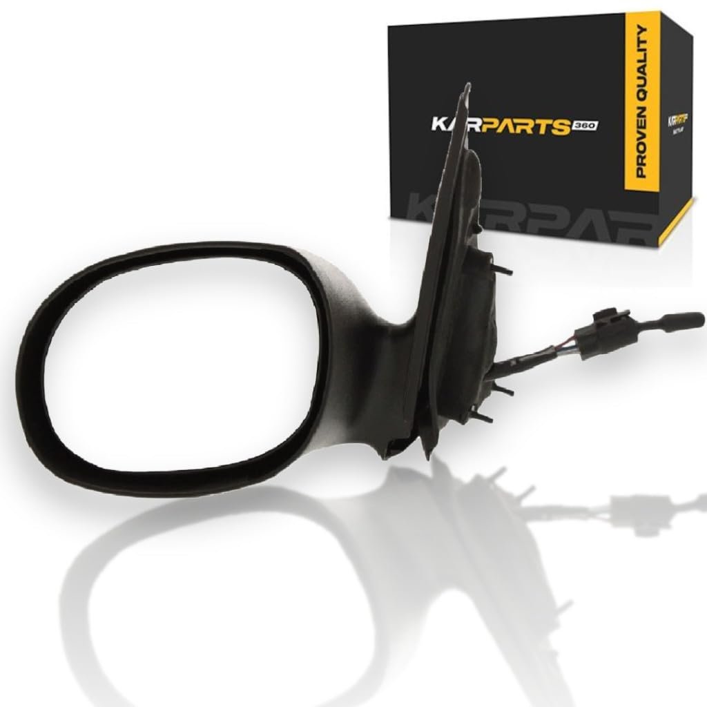 Door Mirror Driver Side For Chrysler Pt Cruiser 2001 2002 2003 Replacement Ch1320185 And 4724655ae Black Standard Style Mount