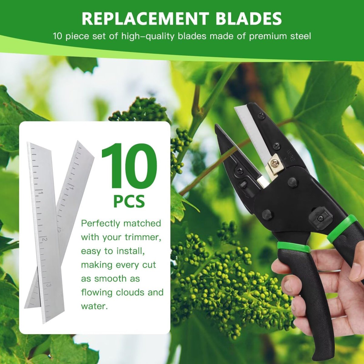 10x Blades Fit For Craftsman Ronan 3-7 8 Steel Frame Handi-cut Model 37301 37201 37251 401