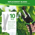 10x Blades Fit For Craftsman Ronan 3-7 8 Steel Frame Handi-cut Model 37301 37201 37251 401