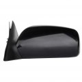 Ocpty Black Left Side Mirror Fit For 2007-2011 Toyota Camry Smooth Glass Non-folding Non-heated