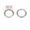 X Autohaux 20pcs M14 Oil Drain Plug Gasket For Mitsubishi Lancer Outlander Eclipse Md050317
