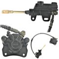 Rear Foot Brake Assembly Crt Bolt To End Of Arm L 84mmine L 17aliper Bolts C C 65mm Tuator C C 40-50mm 