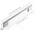Southern Hills 10 Pack Brushed Nickel Cabinet Handles Drawer Pulls And Knobs Kitchen Door Cupboard Hardware