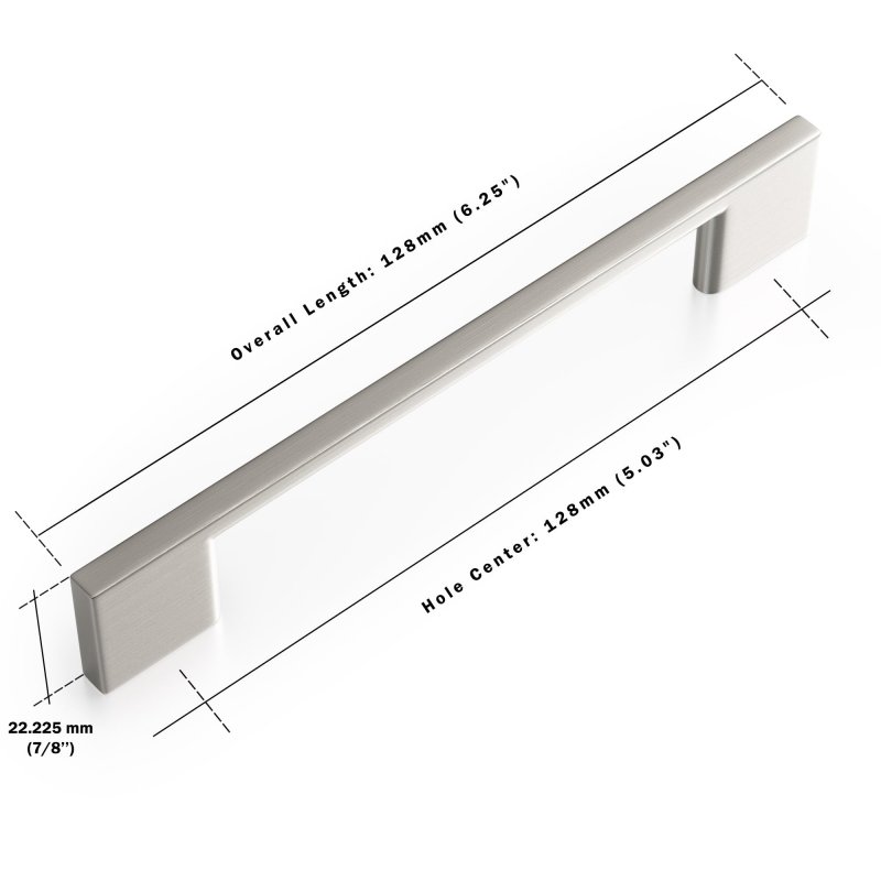 Southern Hills 10 Pack Brushed Nickel Cabinet Handles Drawer Pulls And Knobs Kitchen Door Cupboard Hardware