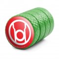 Green Lantern Blackest Night Red Logo Motorcycle Bicycle Bike Tire Rim Wheel Aluminum Valve Stem Caps