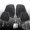Driver Passenger Side Bottom Top Replacement Perforated Leather Seat Covers Black For Subaru Outback 2010 2011 2012 2013 2014 