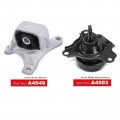 A-premium Front Engine Motor Mount Compatible With Honda Civic 20-2005 2 0l Acura Rsx 2002-2006 2 Replace 50840s6m010 2-pc Set