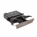 Ecotric Tan Cup Holder Compatible With 1999-2004 Ford Excursion F250 F350 F450 F550 Super Duty Replace For Yc3z-2513560-cab