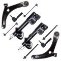 Front Struts Suspension Kit For Dodge Caliber 2007 2010 Jeep Compass And Patriot 2012 Complete Assembly With Shock Absorbers 
