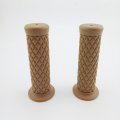 Okstno 22mm 7 8 Universal Soft Rubber Handlebar Hand Grips For Motorcycle Dirt Bike Khaki