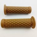 Okstno 22mm 7 8 Universal Soft Rubber Handlebar Hand Grips For Motorcycle Dirt Bike Khaki