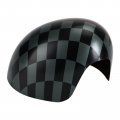 Topteng Car Rear View Mirror Cover Union Jack Fits For Mini Cooper F54 Clubman 2015-2019 F55 5-door Hatchback 2014-2019 F56