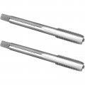 Burkit 2pcs M8 X 1 Thread Tap Right Hand Hss 0 Straight Fluted Machine 