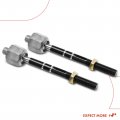 A-premium 2 X Front Inner Tie Rod Ends Compatible With Mini Cooper 2003 2004 2005 2006 2007 2008 L4 1 6l Only
