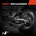 A-premium 2 X Front Inner Tie Rod Ends Compatible With Mini Cooper 2003 2004 2005 2006 2007 2008 L4 1 6l Only