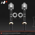 A-premium 2 X Front Inner Tie Rod Ends Compatible With Mini Cooper 2003 2004 2005 2006 2007 2008 L4 1 6l Only